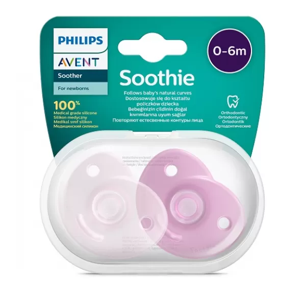 Avent Šidítko Soothie 0-6m, 2 ks