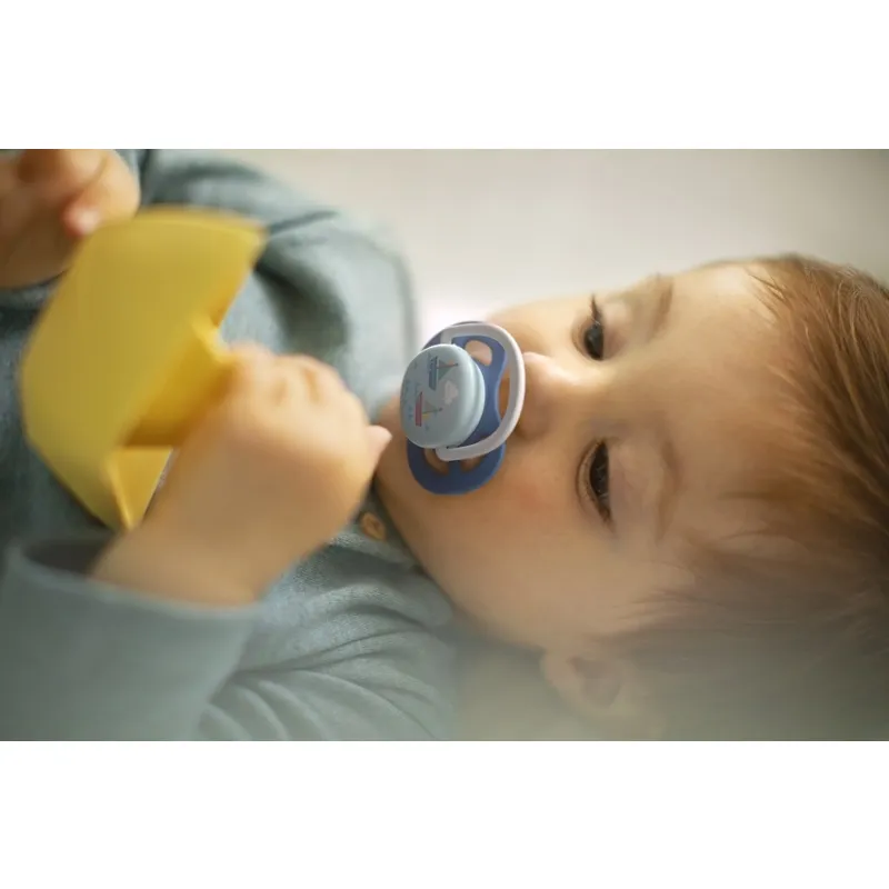 Philips AVENT Šidítko Ultra air Text 6-18m, 2 ks