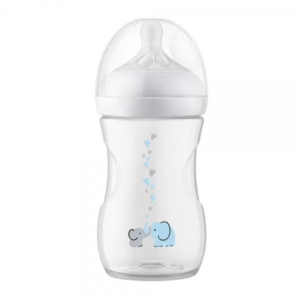 Avent Láhev Natural Response s ventilem Air Free 260 ml +1m slon