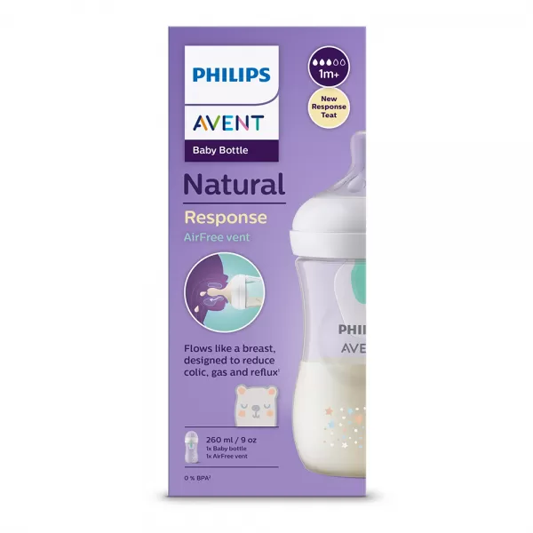 Philips AVENT Láhev Natural Response s ventilem AirFree 260 ml