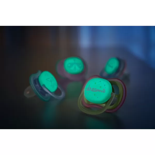 Philips AVENT Šidítko Ultra air noční 0-6m, 2ks