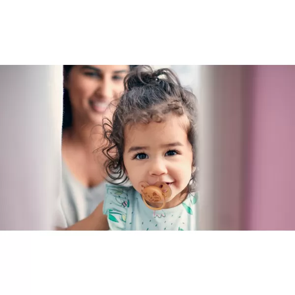 Avent Šidítko Ultrasoft Premium zvířátka 6-18 m 2ks holčička