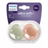 AVENT Šidítko Ultrasoft Premium neutral 18m+, 2 ks