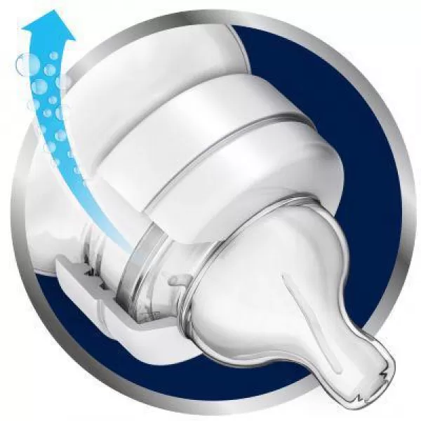 Philips AVENT Dudlík Anti-colic/Classic+ 1 novorozenecký průtok, 2 ks+WW Soapberry 60ks