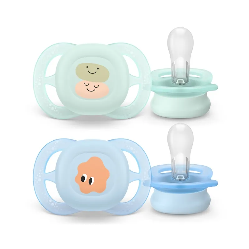 Philips AVENT Šidítko Ultrastart obrázek 0-2m, 2 ks