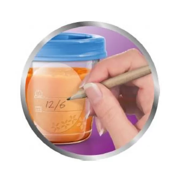 Avent Sada Via pohárků s víčkem 180 ml - 5 ks