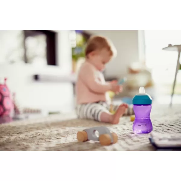 Philips AVENT Hrneček Grippy s jemnou hubičkou 300 ml +WW Soapberry 60ks