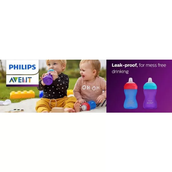 Philips AVENT Hrneček Grippy s jemnou hubičkou 300 ml +WW Soapberry 60ks