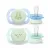 Philips AVENT Šidítko Ultrastart noční 0-2m, 2 ks