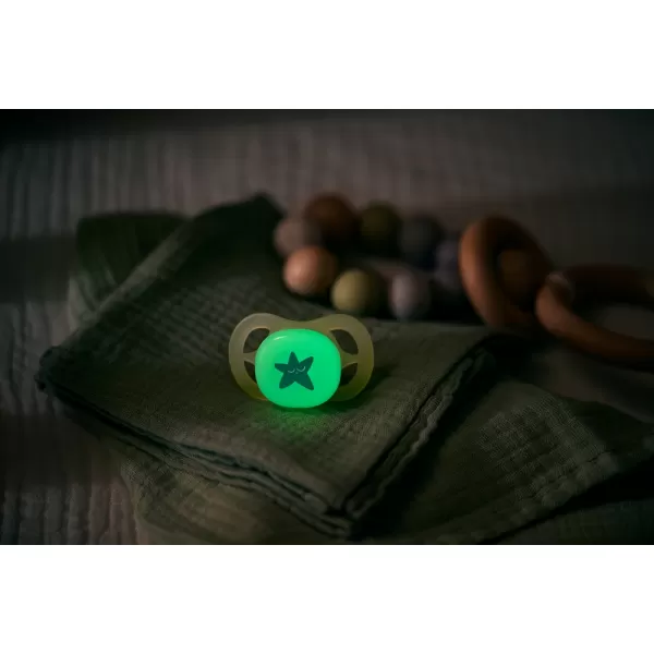 Philips AVENT Šidítko Ultrastart noční 0-2m, 2 ks