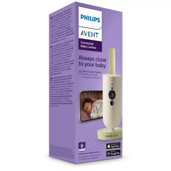 Philips AVENT Kamera dětská chytrá SCD643/26+WW Soapberry 60ks