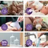 Philips AVENT Láhev Natural Response 260 ml, 1m+dárek PETITE&MARS Miska 6m+