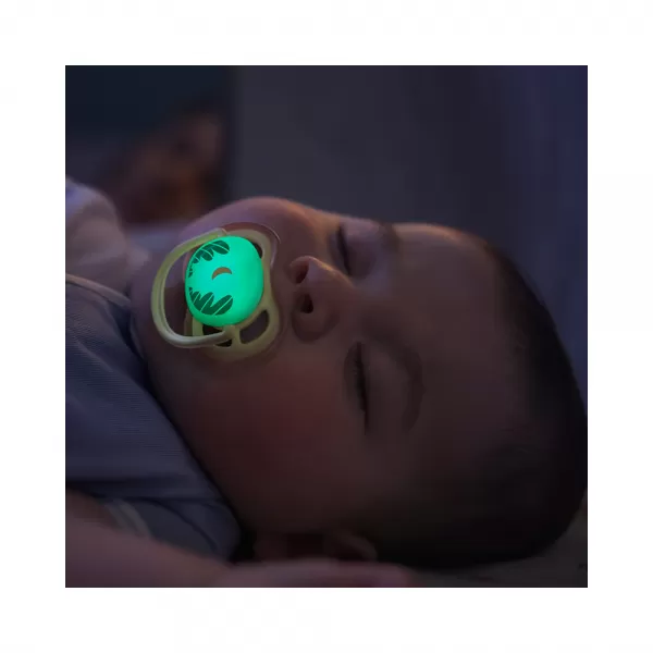 Philips AVENT Šidítko Ultra air noční 0-6m, 2ks