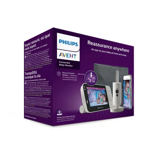 Philips AVENT Chůvička dětská video chytrá SCD953/26