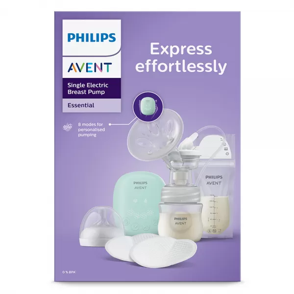 Philips AVENT Odsávačka mateřského mléka elektrická sada Essential SCD323/20