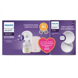 Philips AVENT Odsávačka mateřského mléka elektrická SCF395/31+Dárek
