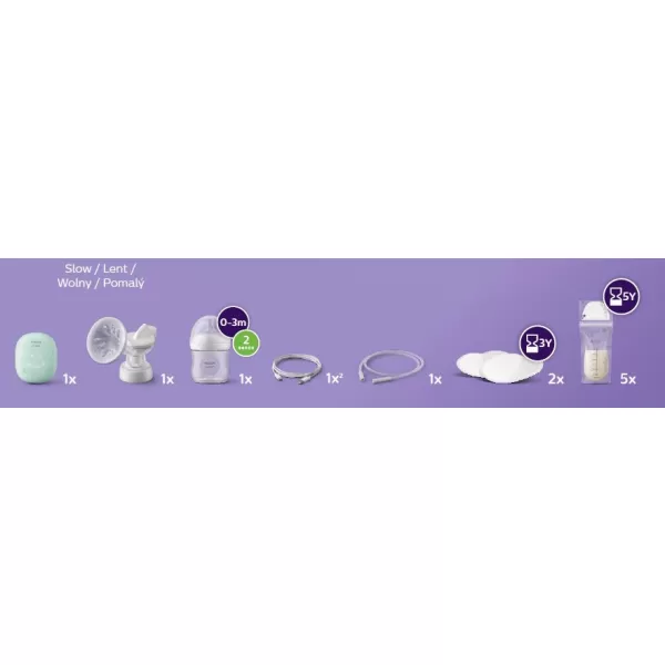 Philips AVENT Odsávačka mateřského mléka elektrická sada Essential SCD323/20