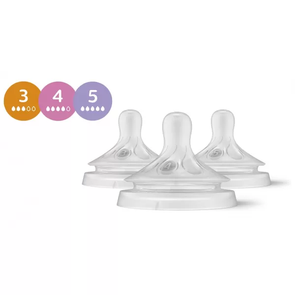 Philips AVENT Savička Natural Response mix 1m+,3m+,6m+, 3 ks