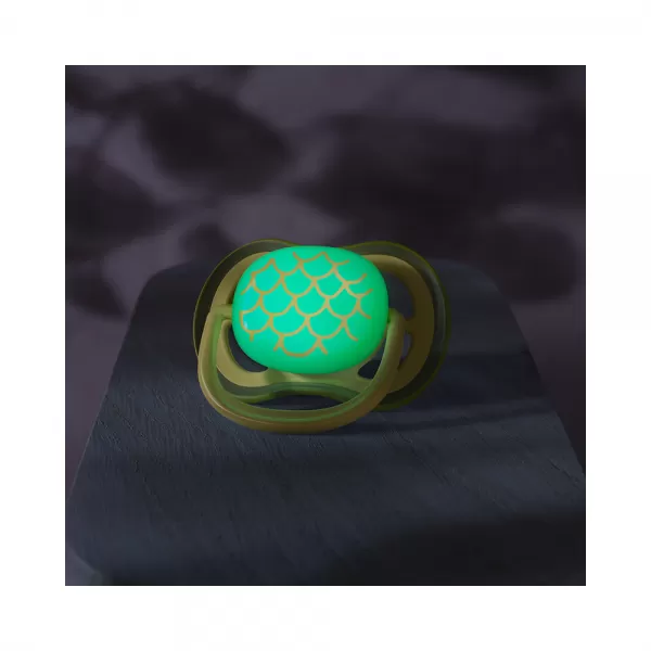 Philips AVENT Šidítko Ultra air noční 0-6m, 2ks