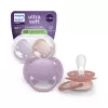 Philips AVENT Šidítko Ultrasoft Premium 6-18m dívka, 2 ks