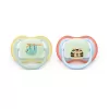 Philips AVENT Šidítko Ultra air noční 0-6m, 2ks