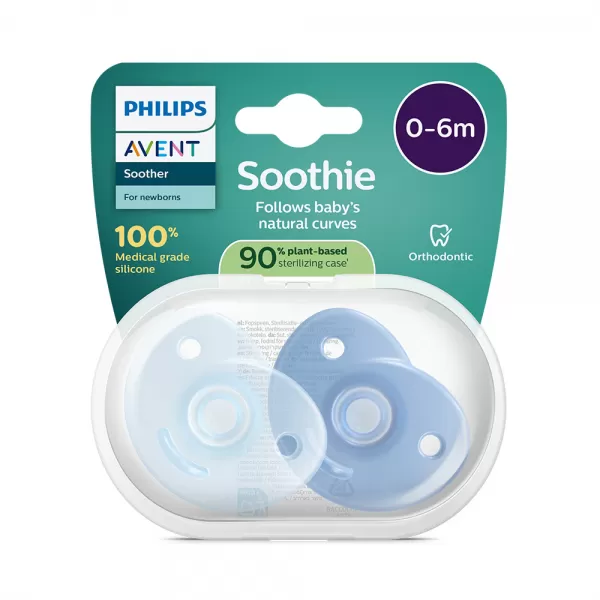 Philips AVENT Šidítko Soothie 0-6m, 2 ks