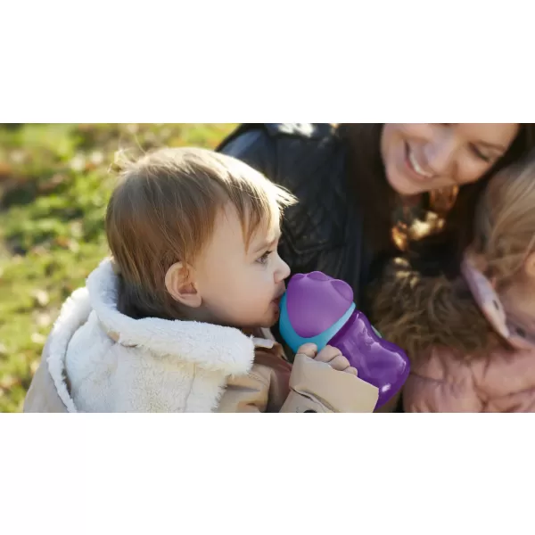 Avent Kouzelný hrneček s ohebným brčkem 200 ml fialový