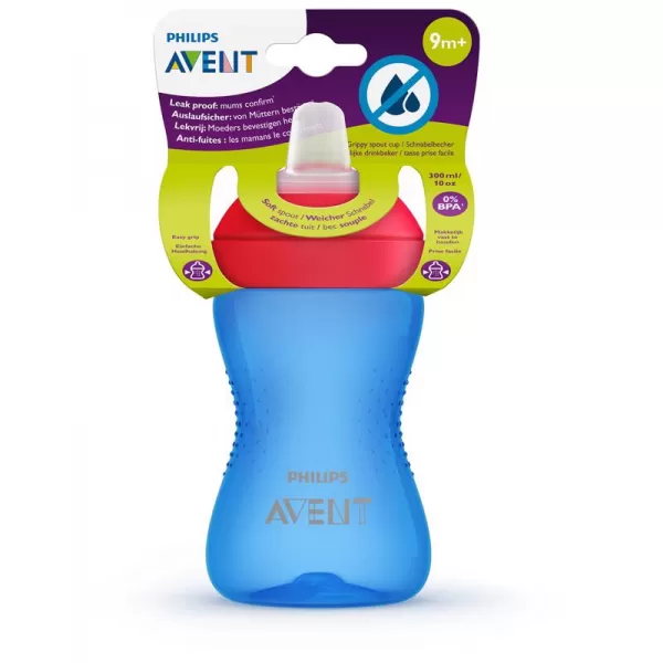 Philips AVENT Hrneček Grippy s jemnou hubičkou 300 ml