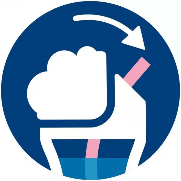 Avent Kouzelný hrneček s ohebným brčkem 300 ml růžový