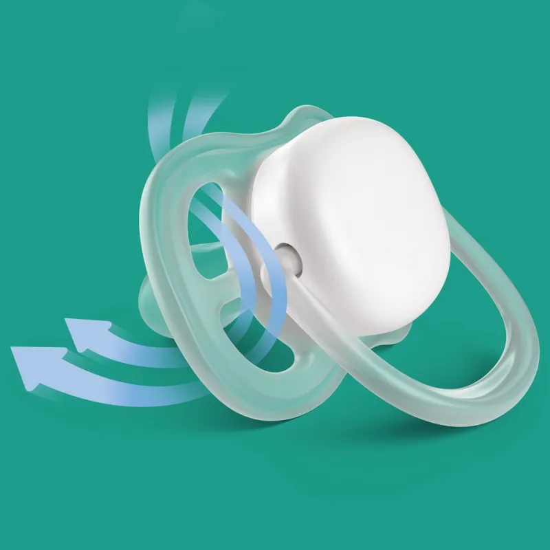 Philips AVENT Šidítko Ultra air Zvířátko 6-18m, 2 ks