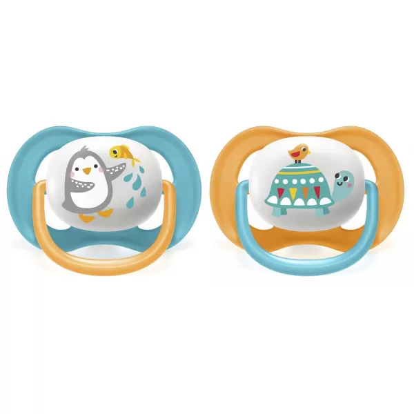 Avent Šidítko Ultra air Zvířátko 2ks 6- 18 m kluk